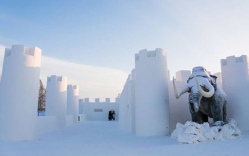 Castillo de nieve en Kemi