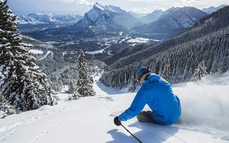 Las mejores estaciones de esquí de Canadá