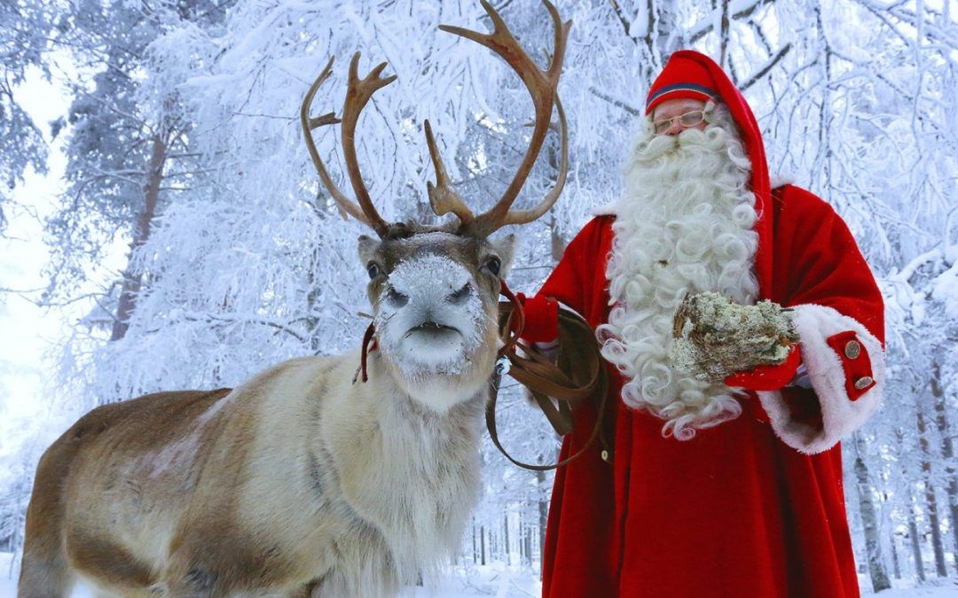 El gran viaje de Santa Claus desde Rovaniemi (23.12 Santa is on His Way)